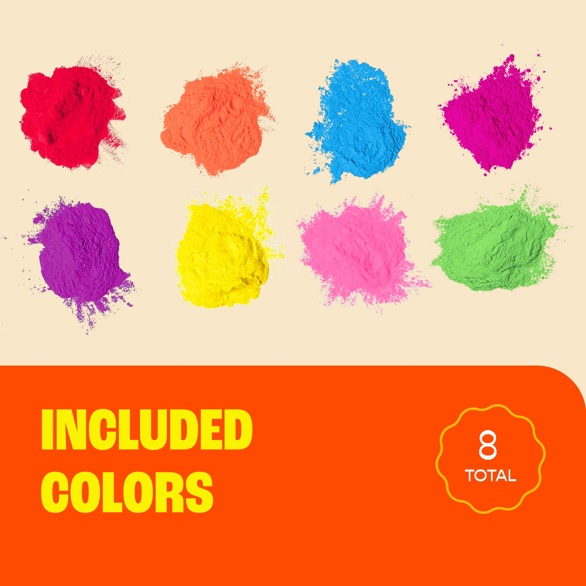 Color Powder 5 Pound Bags | 8 pack