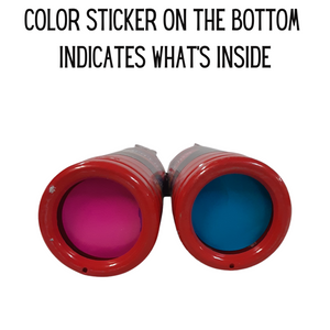 Chameleon Colors gender reveal color blasters