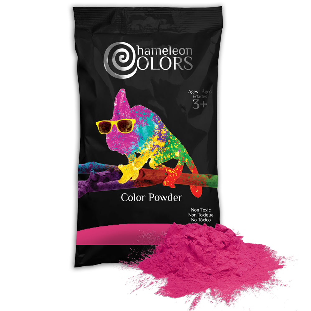 Chameleon Colors Holi color powder 1 pound bags magenta