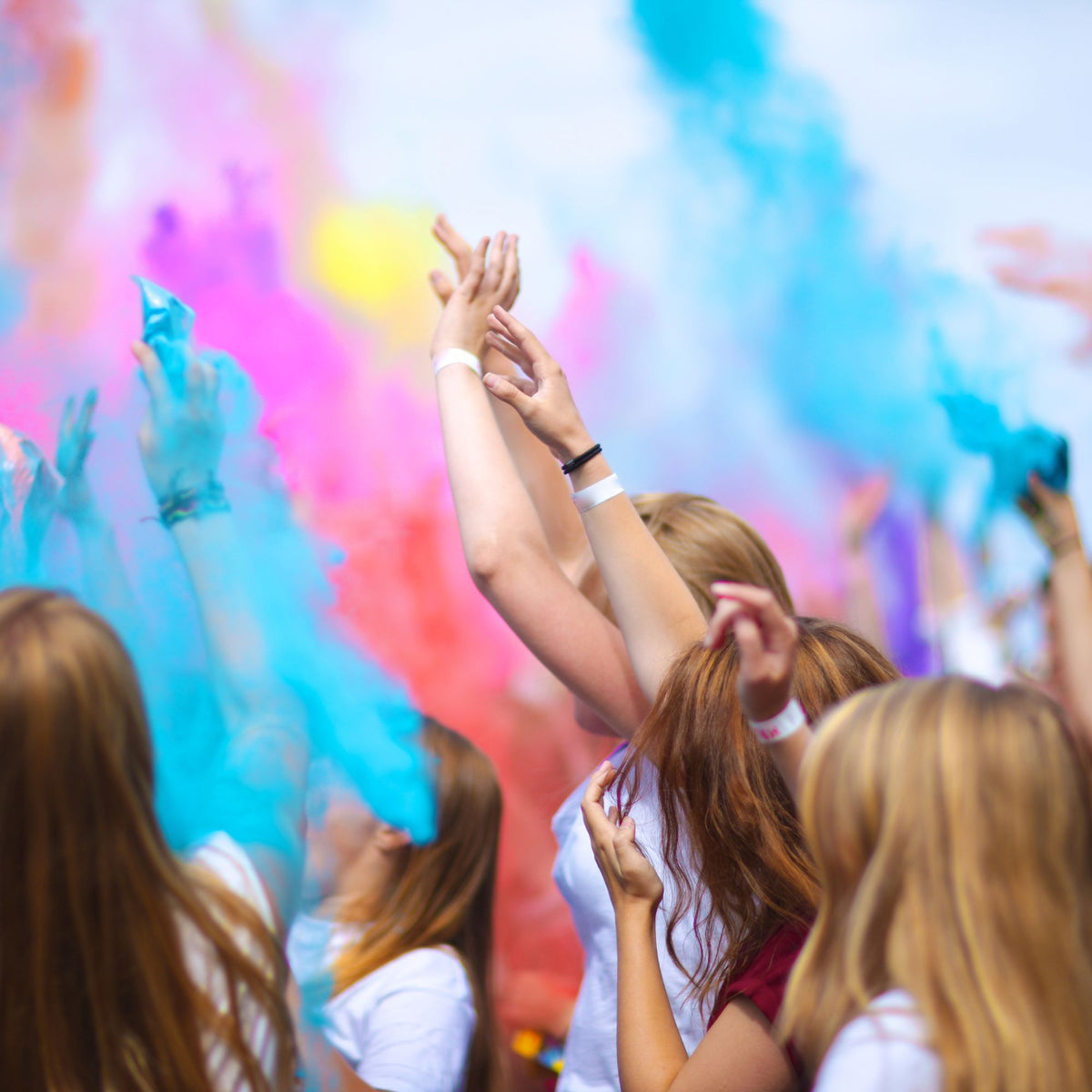 Color Powder Event Colorful Corporate Events: Adding Powder to Team-Building