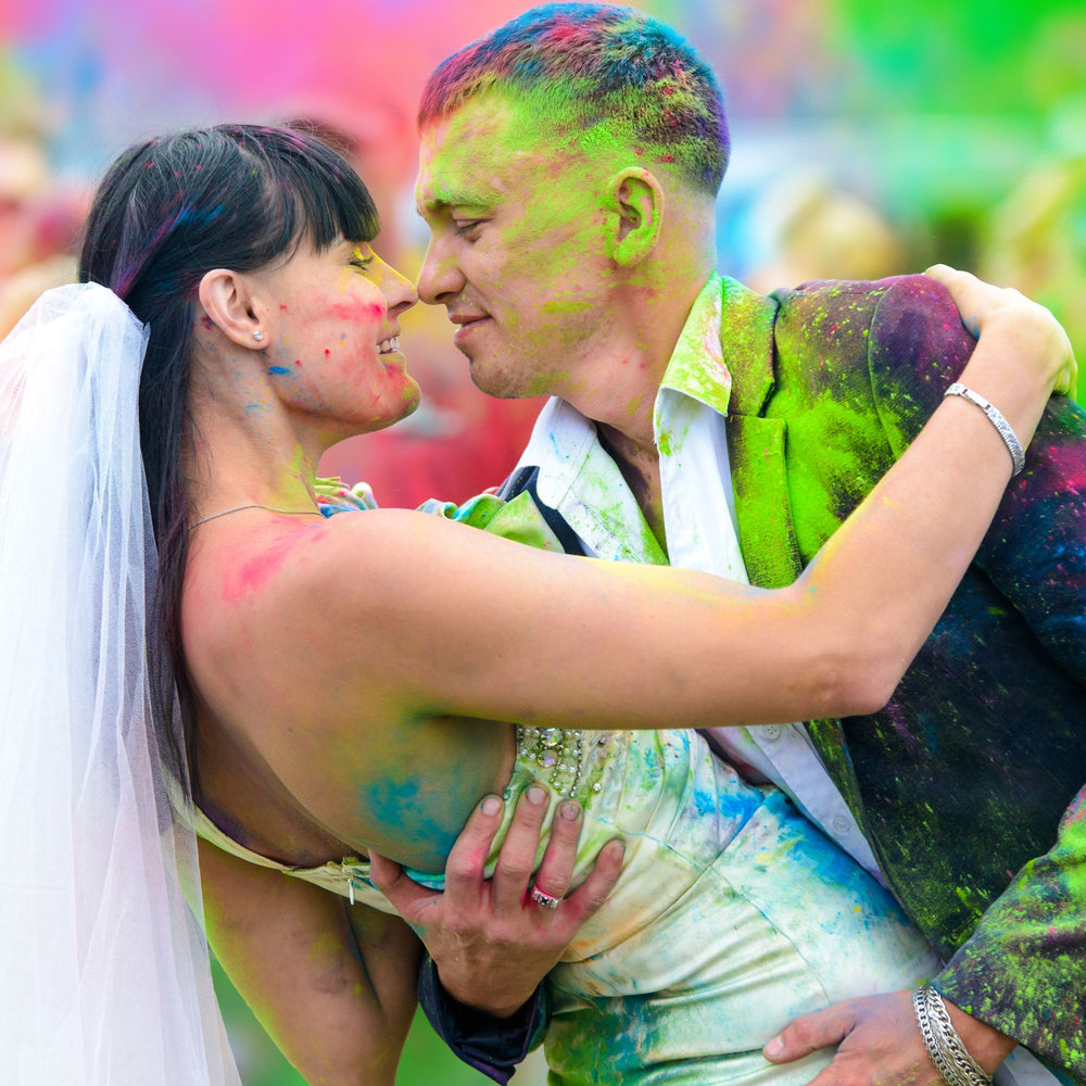 4 Unconventional Colorful Wedding Send-Offs for Grand Exits