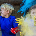 Teaching Color Theory with Color Powder Activities