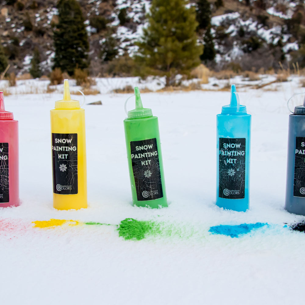 What You’ll Need for a Snow-Painting Party