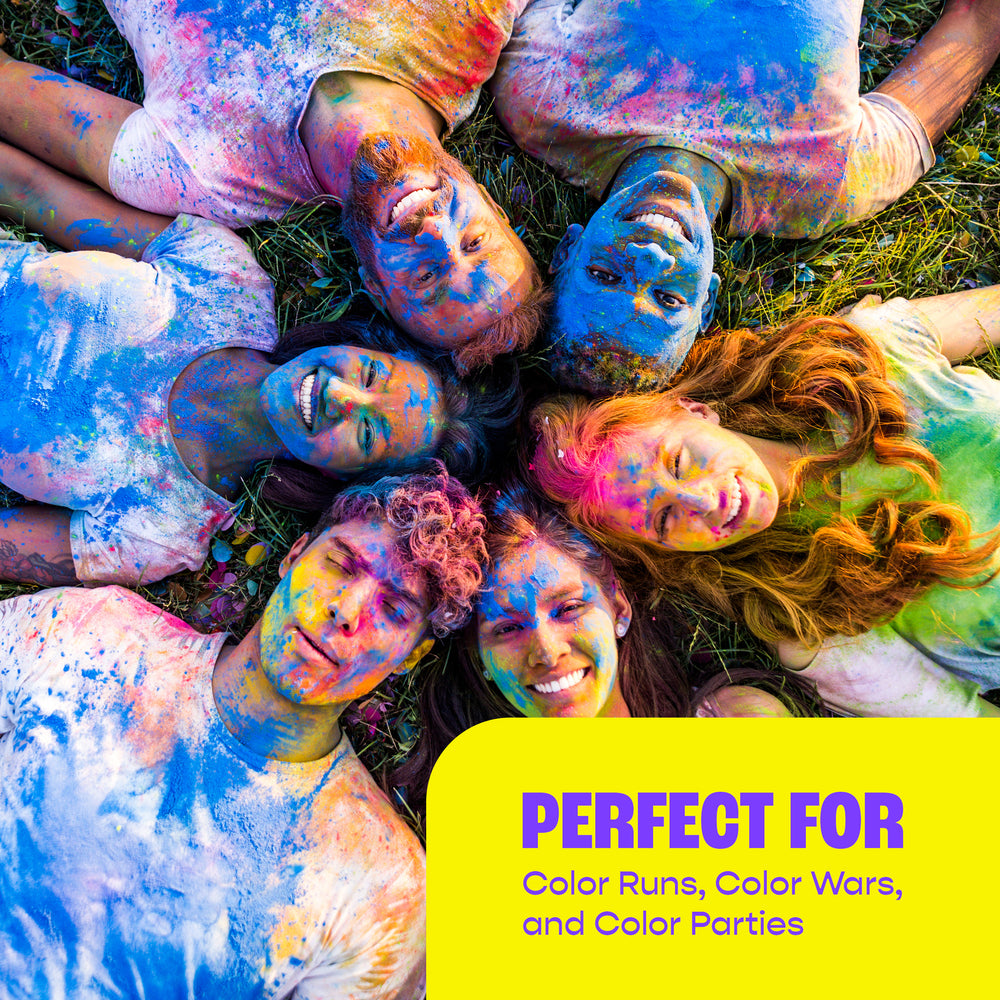 Holi Color Powder 100 Gram Bag - Wholesale - Chameleon Colors