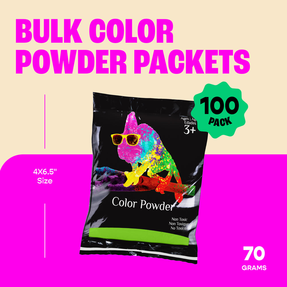 Bulk Color Powder Packets – 100 x 70g | Chameleon Colors
