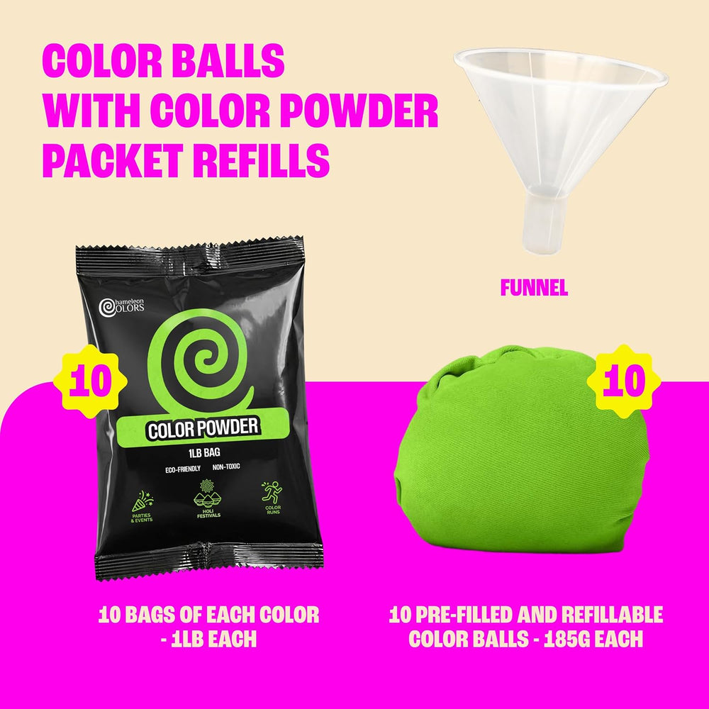 Color War Powder for Games & Events | Chameleon Colors