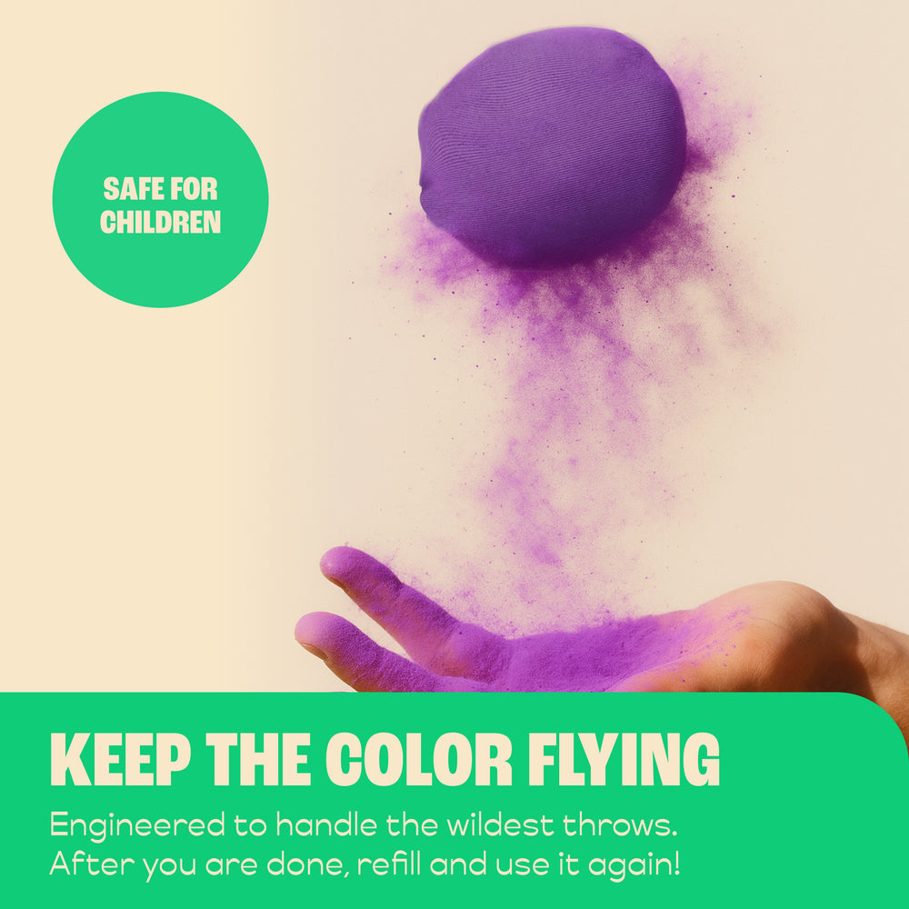 Color Powder Balls – 10 Bright Colors for Events | Chameleon
