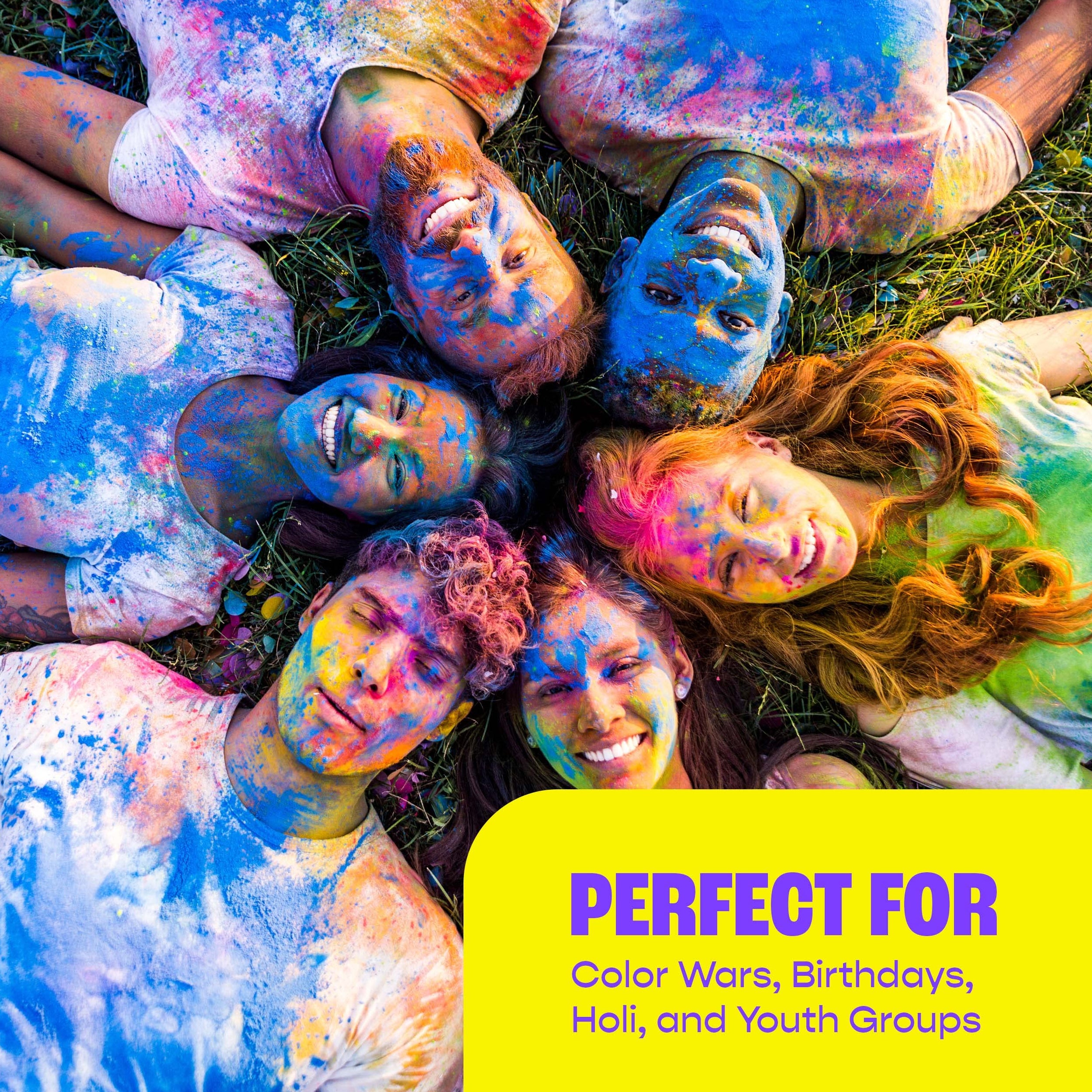 Color Powder Balls – 10 Bright Colors for Events | Chameleon