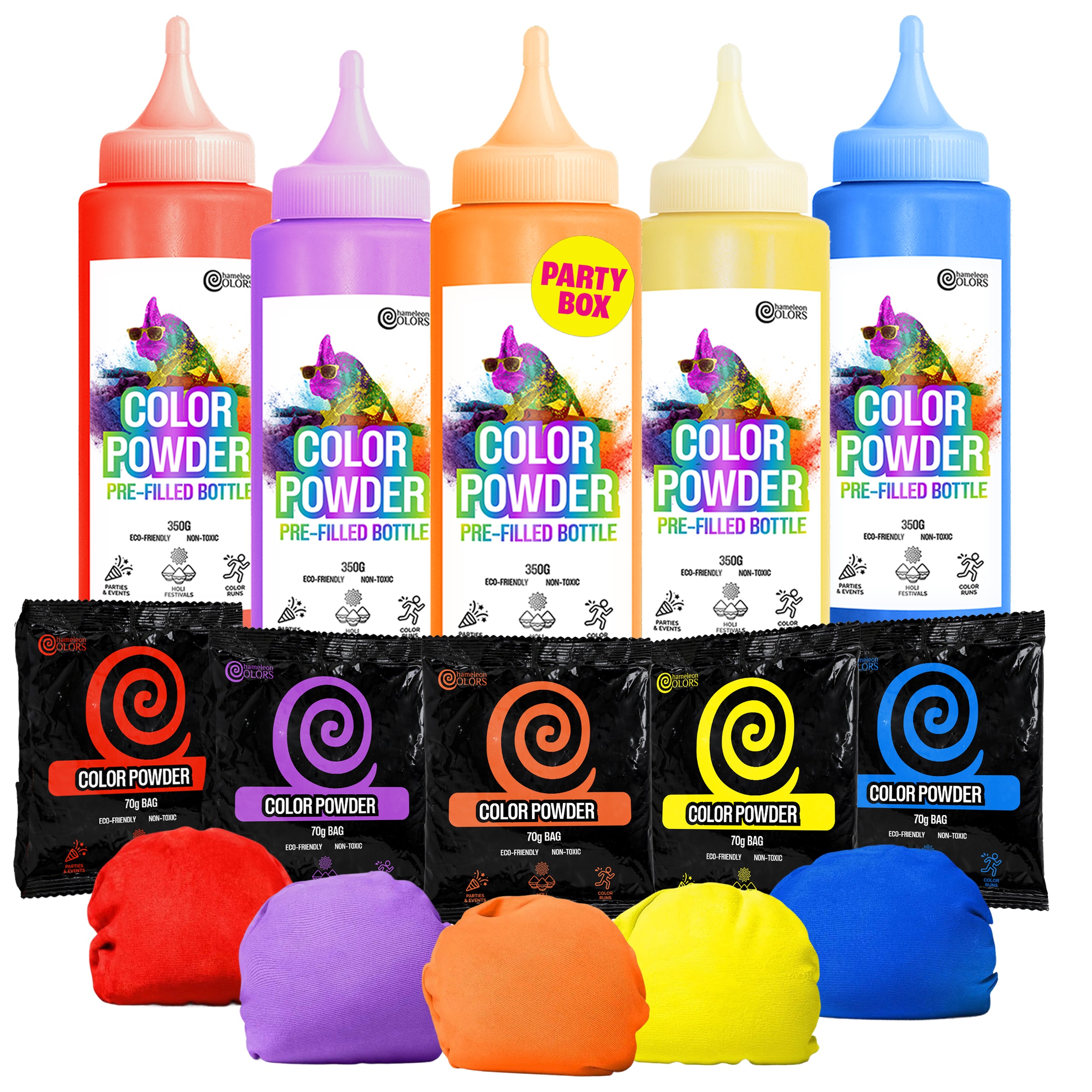 Colour Powder In Rave Complete Color Powder Party Kit