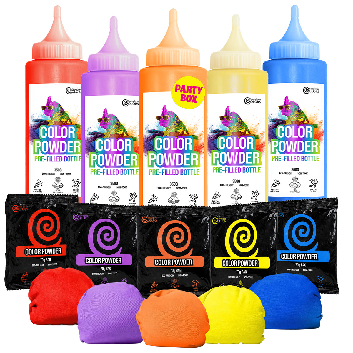 Pride Color Powder Complete Color Powder Party Kit