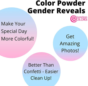 Chameleon Colors Gender Reveal Burnout Powder