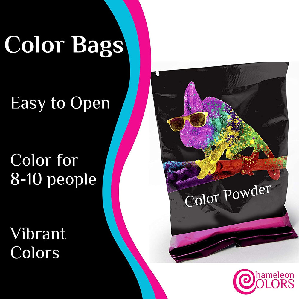 Chameleon Colors Gender Reveal Color Powder Bags