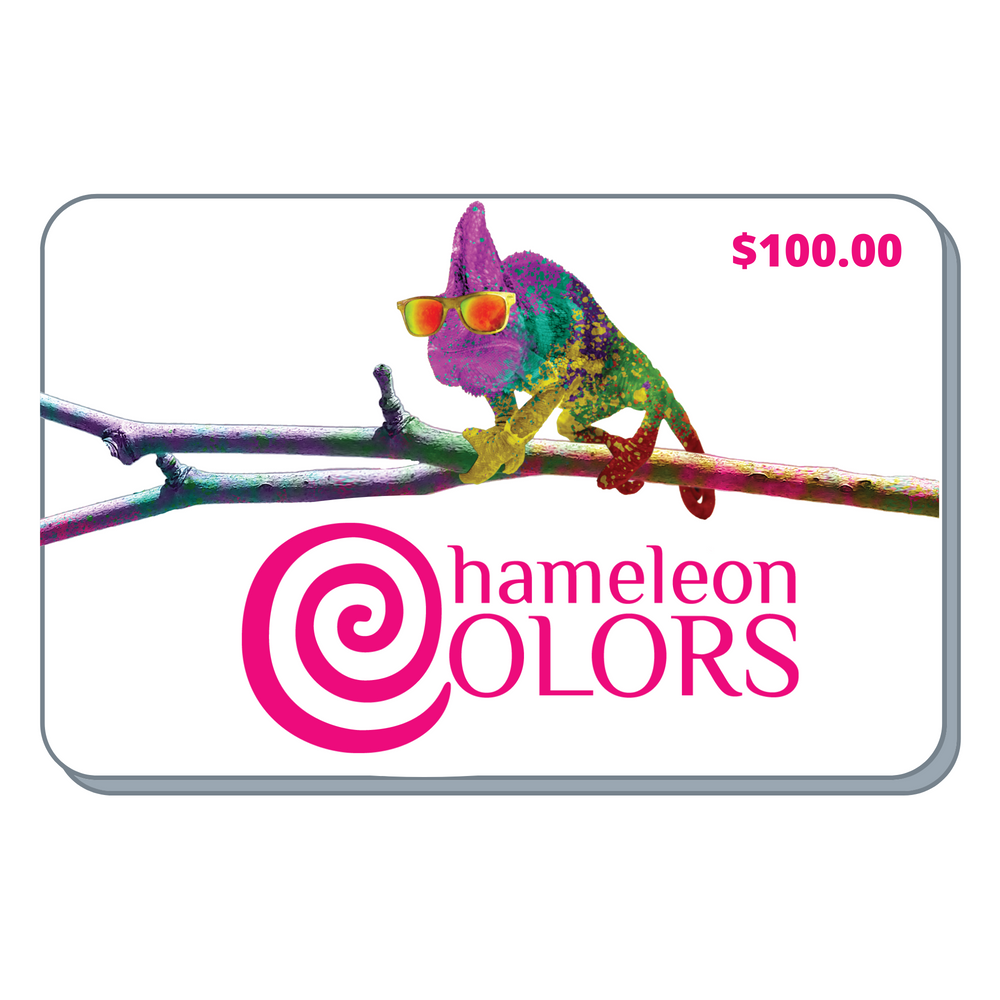 
            
                Load image into Gallery viewer, Chameleon Colors 100$ Gift Card
            
        