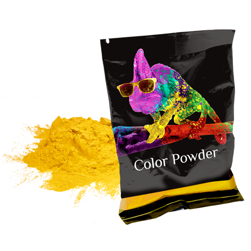 Chameleon Colors Color run color powder yellow