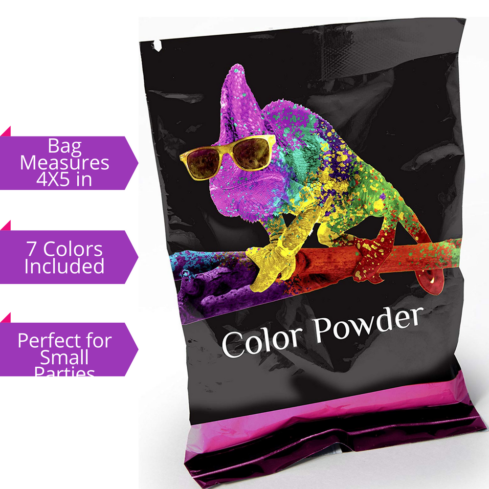 
            
                Load image into Gallery viewer, Chameleon Colors Holi Color Powder Packet
            
        
