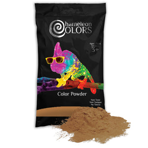 Chameleon Colors Holi color powder 1 pound bags brown