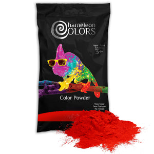 Chameleon Colors Holi color powder 1 pound bags red