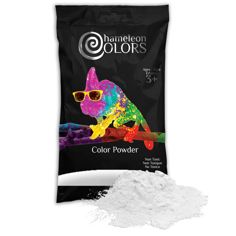 Chameleon Colors Holi color powder 1 pound bags white
