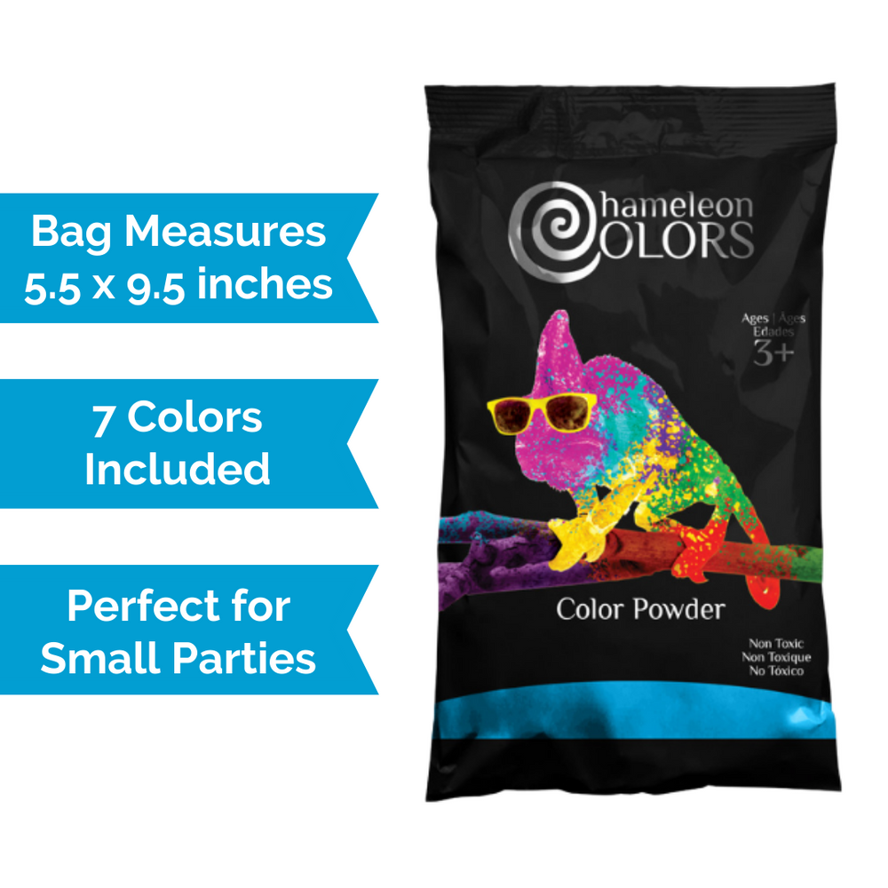 Chameleon Colors Rainbow Holi Color Powder Bags